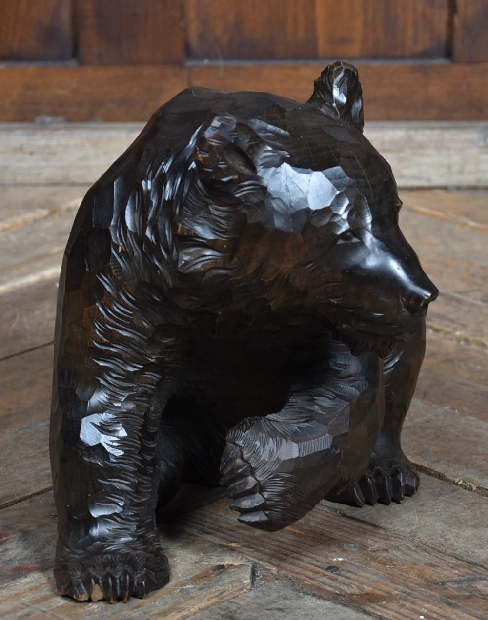 Japanese Carved Bear (Kibori Kuma) View III