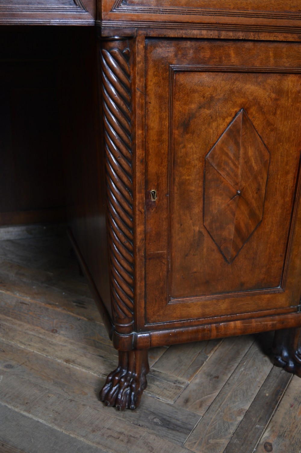 William IV Mahogany Sideboard with Cellarette View VII