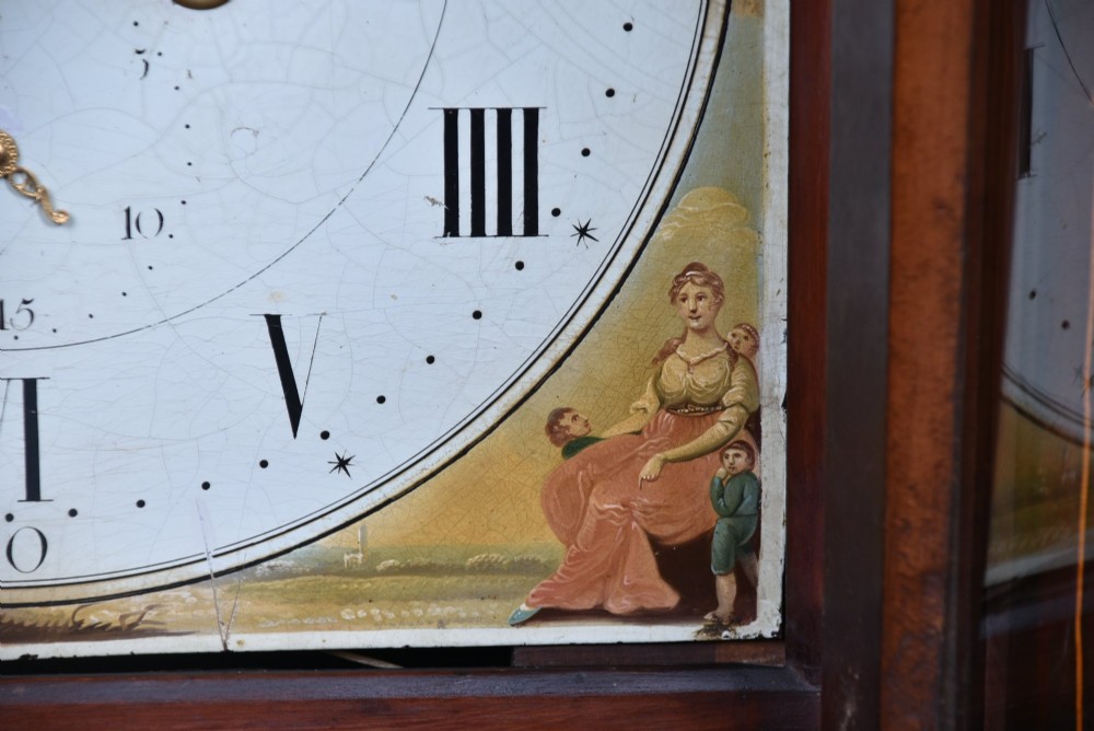 Victorian Scottish Mahogany Longcase Clock by John McNeish, Falkirk View VIII