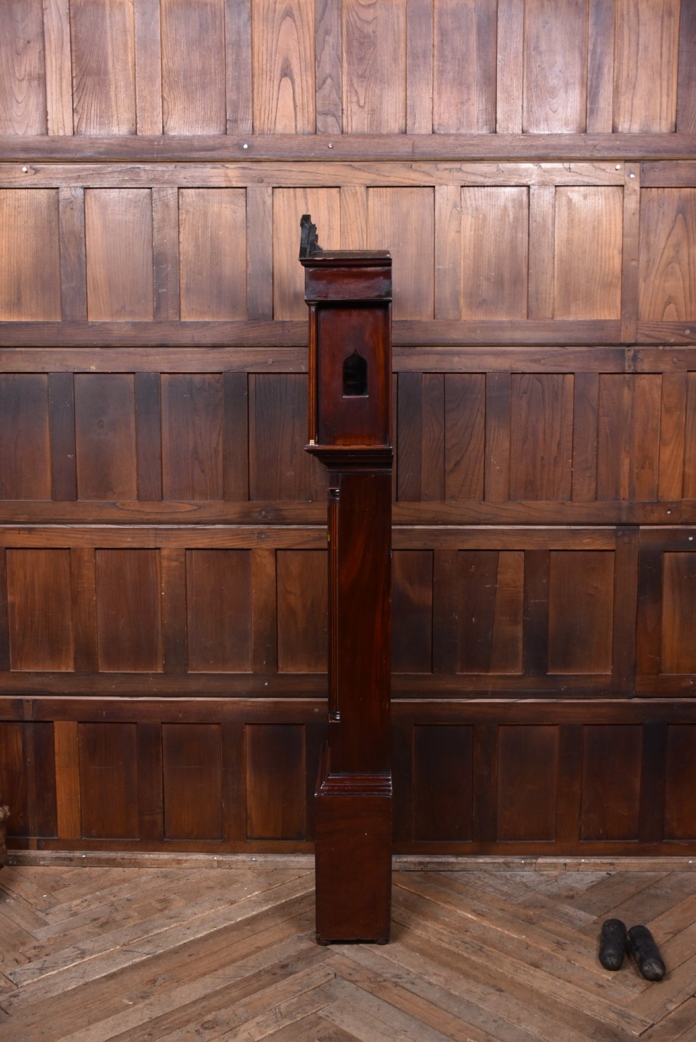 Victorian Scottish Mahogany Longcase Clock by John McNeish, Falkirk View XIV