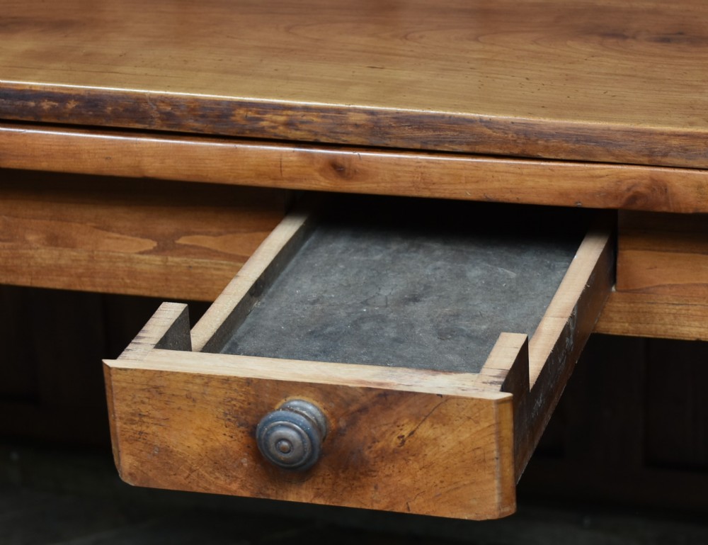 French Walnut Pull-out Dining Table View III