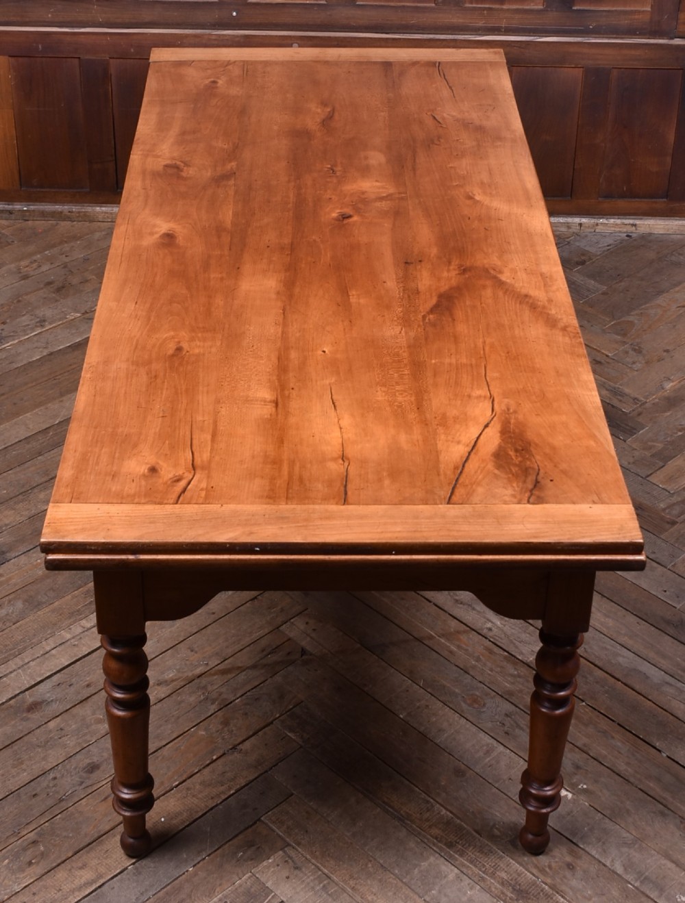 French Walnut Pull-out Dining Table View VI