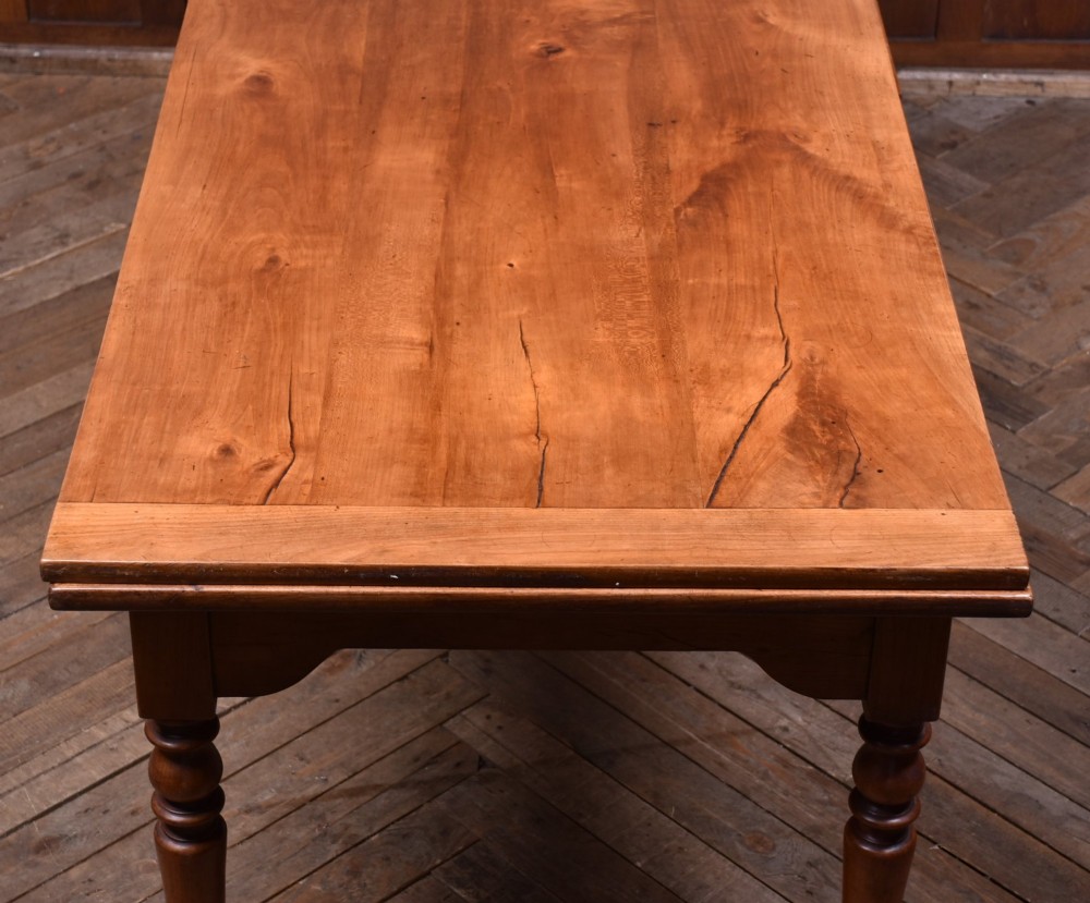 French Walnut Pull-out Dining Table View VII
