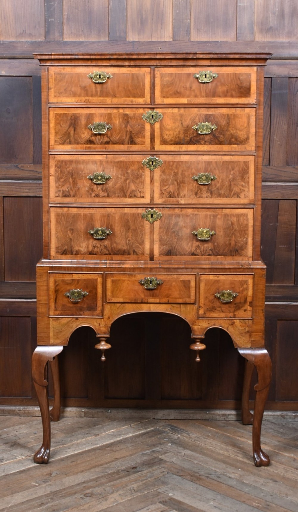 18th Century Walnut Chest on Stand
