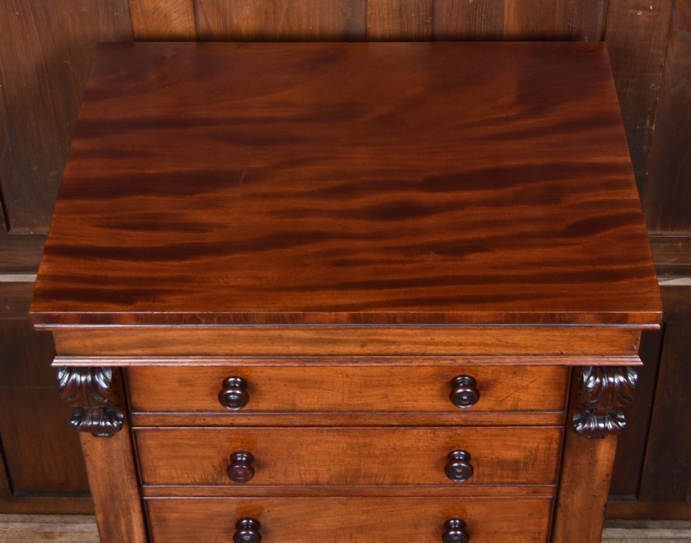 Victorian Mahogany Wellington Chest View X