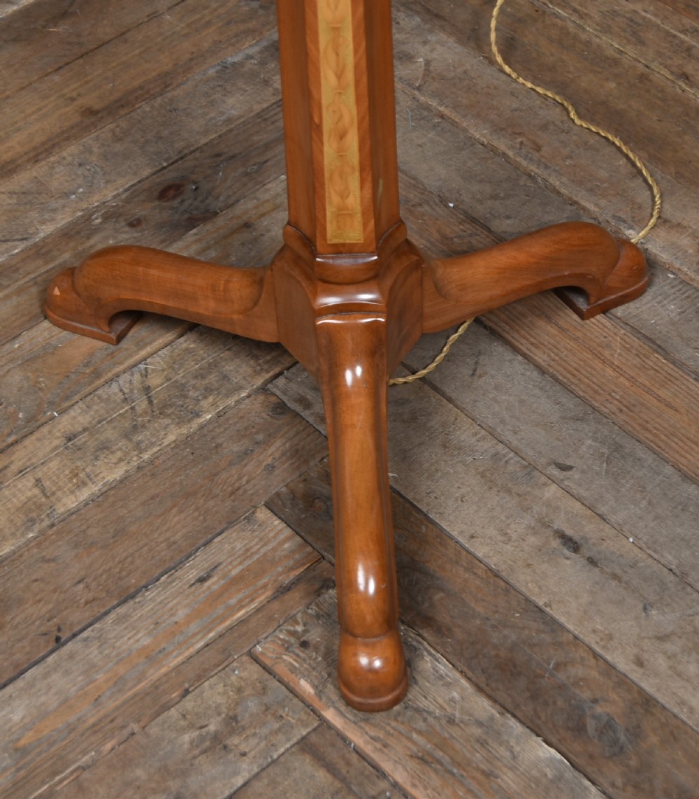 Satinwood Standard Lamp View III