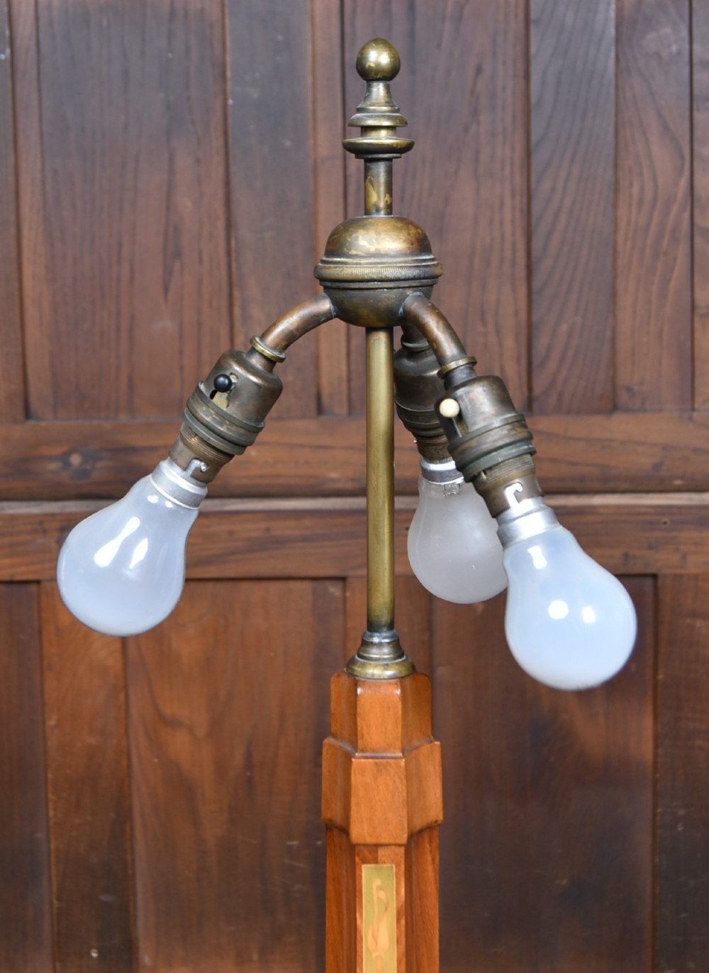 Satinwood Standard Lamp View V