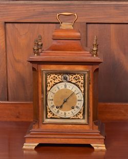 GERMAN TINGTANG BRACKET MANTEL CLOCK