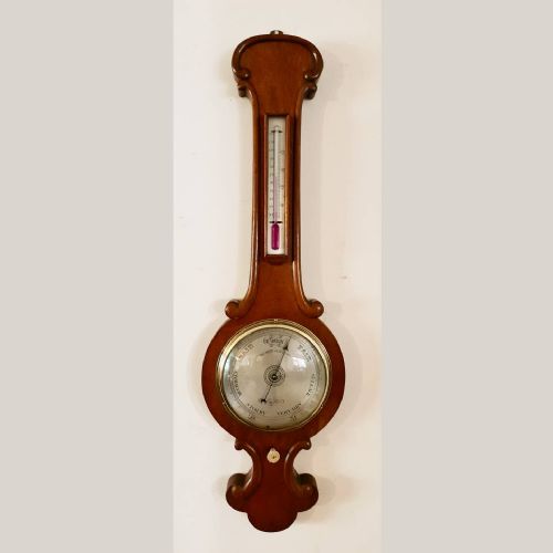 lovely oak negretti zambra of london mercurial barometer c1890 - CATEGORY: ANTIQUE BAROMETERS - DATED 1890