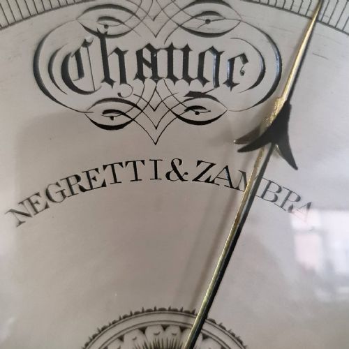 LOVELY OAK NEGRETTI ZAMBRA OF LONDON MERCURIAL BAROMETER C1890 - ADDITIONAL PHOTO 2