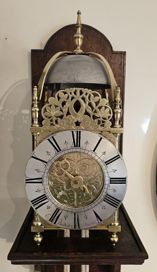 SUPERB EARLY STRIKING LANTERN CLOCK C1685 - ADDITIONAL PHOTO 2