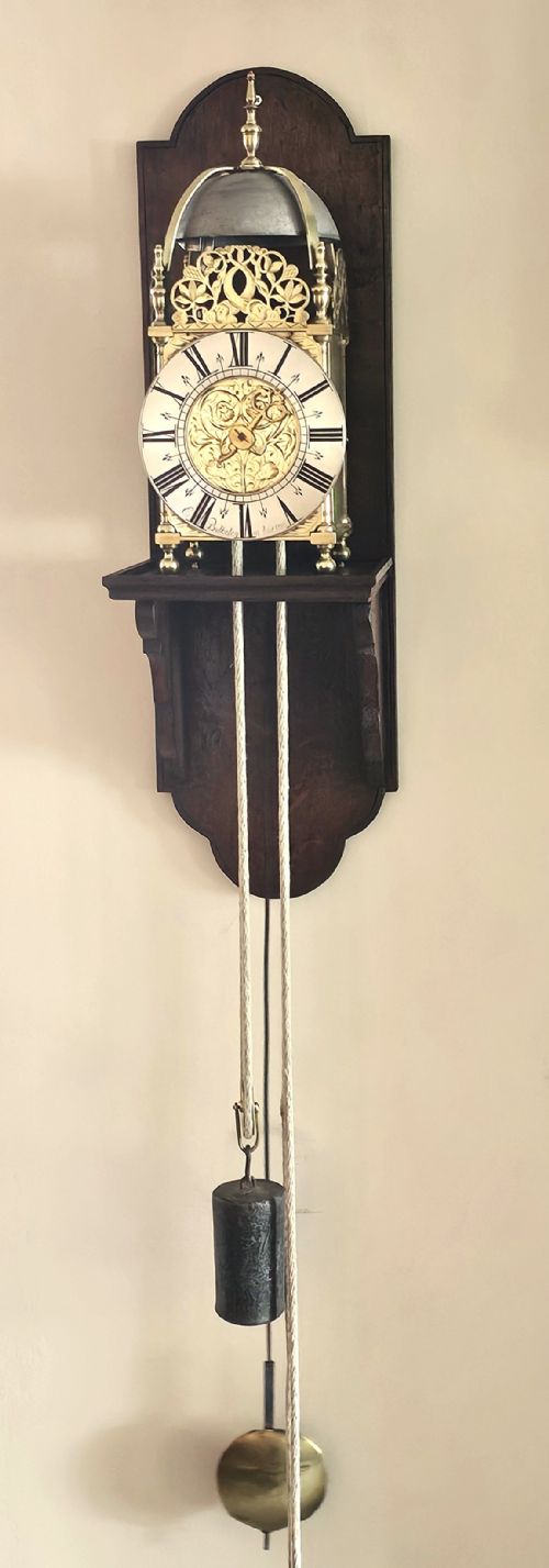 SUPERB EARLY STRIKING LANTERN CLOCK C1685 - ADDITIONAL PHOTO 10