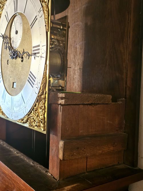 A FINE MAHOGANY GEORGIAN LONDON LONGCASE CLOCK THOMAS WAGSTAFFE C1770 - ADDITIONAL PHOTO 4