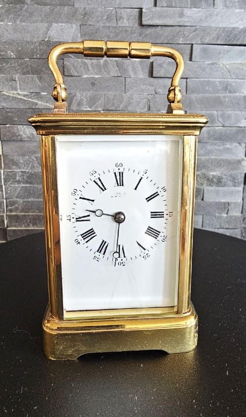 A FINE FRENCH DROCOURT CARRIAGE CLOCK C1880