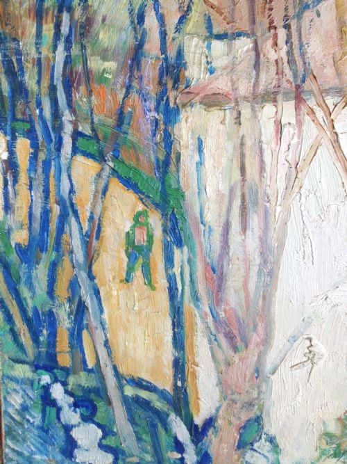 fig 1. ANTIQUE FRENCH COLOURIST MIREILLE GLODEK-MIAILHE spring in the South of France