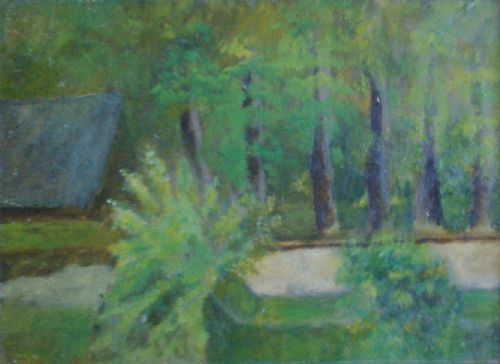 French Impressionist Summer Landscape, Normandy, August 1913, Illustrious Provenance