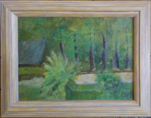 fig 1. French Impressionist Summer Landscape, Normandy, August 1913, illustrious provenance
