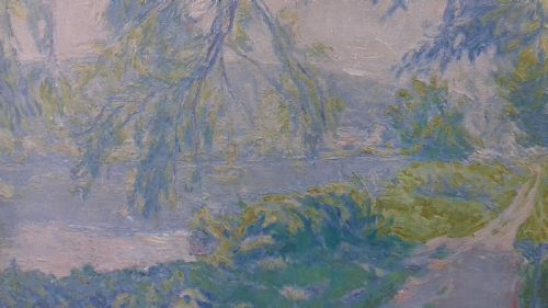 fig 2. The Seine at Giverny, summer 1923
