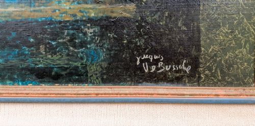 fig 3. The blue vase, the open window: mysterious modernist masterpiece French antique oil