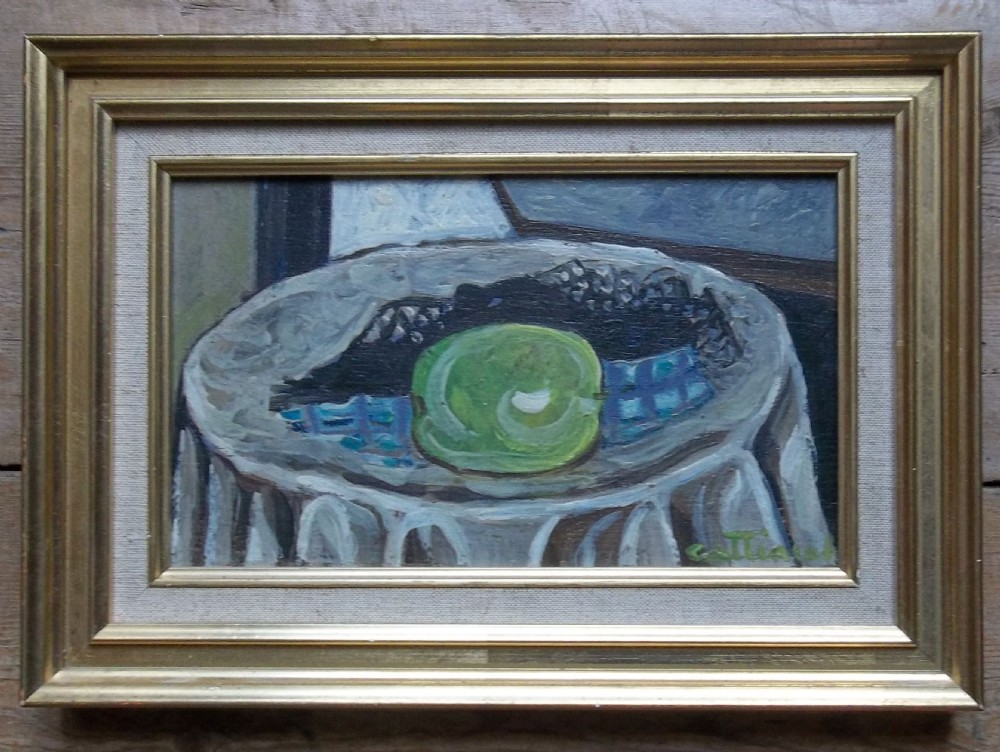Louis Cattiaux - painter, poet, philosopher alchemist. Magnetic intimist still life, ca 1940 View II