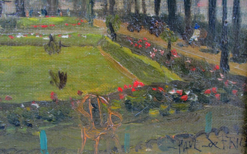 Montmartre ca 1910, Sacre Coeur, Anvers Square, the Diderot sculpture by Paul de Frick (1864-1935) View II