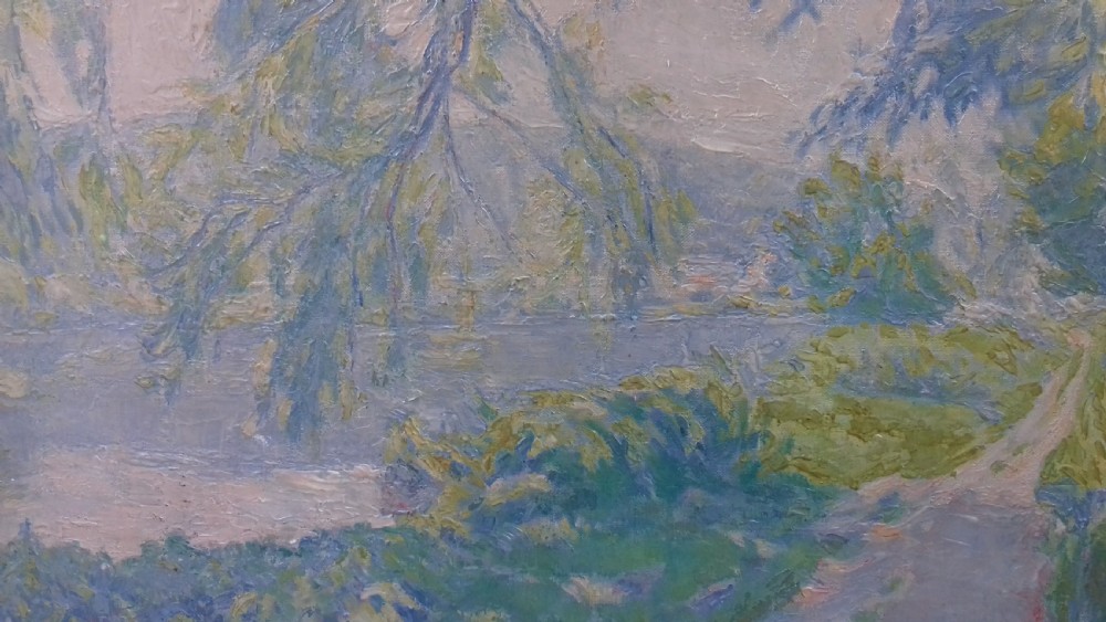 The Seine at Giverny, summer 1923  View III