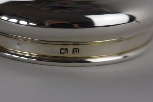 ARTS AND CRAFTS ENAMELLED SILVER LIDDED BOX BY MARTIN HALL AND CO - ADDITIONAL PHOTO 2