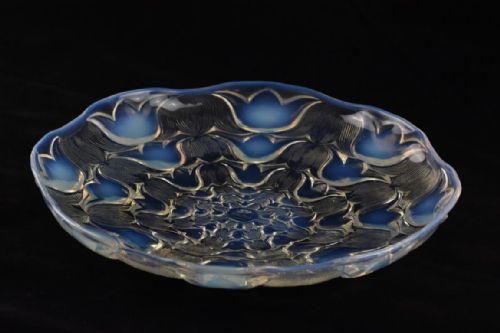 RENE LALIQUE CAMPANULES PLATE - ADDITIONAL PHOTO 2