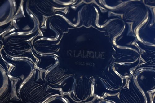 RENE LALIQUE CAMPANULES PLATE - ADDITIONAL PHOTO 3