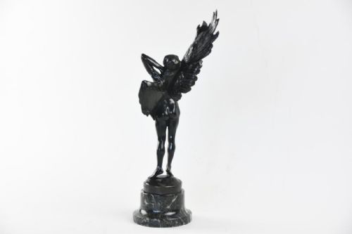 ART NOUVEAU BRONZE FIGURE OF ICARUS - ADDITIONAL PHOTO 2