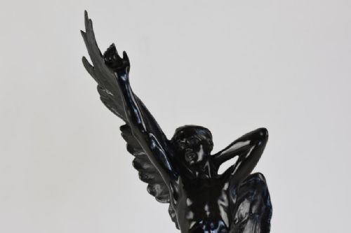 ART NOUVEAU BRONZE FIGURE OF ICARUS - ADDITIONAL PHOTO 5