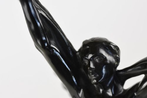 ART NOUVEAU BRONZE FIGURE OF ICARUS - ADDITIONAL PHOTO 6