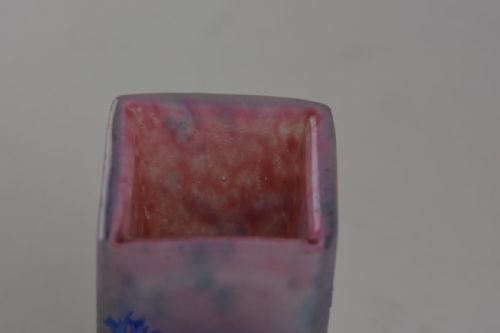 A DAUM CORNFLOWERS OR BLEUETS VASE - ADDITIONAL PHOTO 3