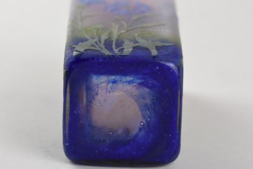 A DAUM CORNFLOWERS OR BLEUETS VASE - ADDITIONAL PHOTO 6