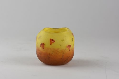 DAUM POPPIES VASE - ADDITIONAL PHOTO 5