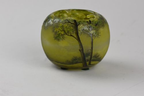 DAUM SUMMER LANDSCAPE VASE - ADDITIONAL PHOTO 2