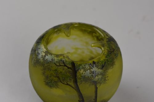 DAUM SUMMER LANDSCAPE VASE - ADDITIONAL PHOTO 3