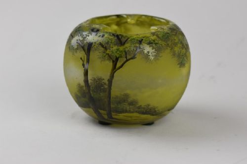 DAUM SUMMER LANDSCAPE VASE - ADDITIONAL PHOTO 4