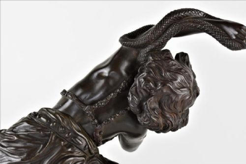 ART DECO BRONZE DANCER OF CARTHAGE BY CLAIRE COLINET - ADDITIONAL PHOTO 3