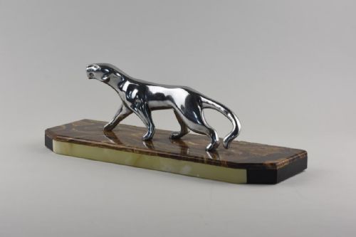 ART DECO BRONZE PANTHER BY MICHEL DECOUX - ADDITIONAL PHOTO 2