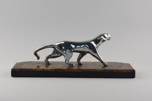 ART DECO BRONZE PANTHER BY MICHEL DECOUX - ADDITIONAL PHOTO 3