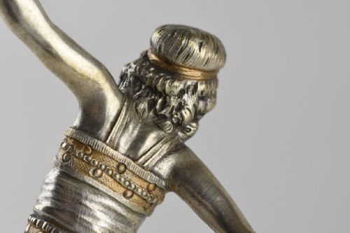 ART DECO BRONZE FIGURE RUSSIAN DANCER BY PAUL PHILIPPE IN RARE SMALL SIZE - ADDITIONAL PHOTO 7