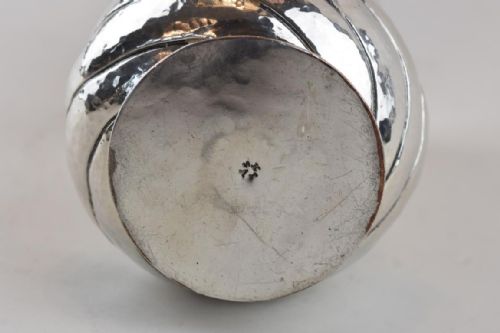 ARTS AND CRAFTS SILVER PLATE KESWICK SCHOOL OF INDUSTRIAL ARTS VASE - ADDITIONAL PHOTO 6