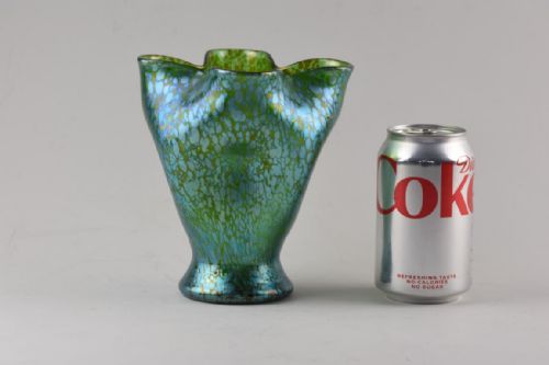 LOETZ CRETA PAPILLON VASE WITH DIMPLED BODY - ADDITIONAL PHOTO 3