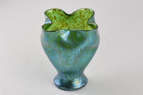 LOETZ CRETA PAPILLON VASE WITH DIMPLED BODY - ADDITIONAL PHOTO 4