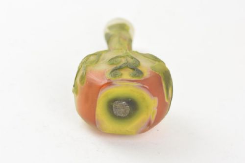 ART NOUVEAU EMILE GALLE VASE DECORATED WITH SYCAMORE LEAVES AND SEEDS - ADDITIONAL PHOTO 5