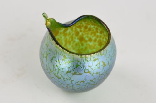 ART NOUVEAU LOETZ VASE IN THE CRETA PAPILLON DCOR - ADDITIONAL PHOTO 1