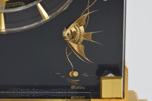 JAEGER LE COULTRE MARINA ANGELFISH CLOCK - ADDITIONAL PHOTO 3