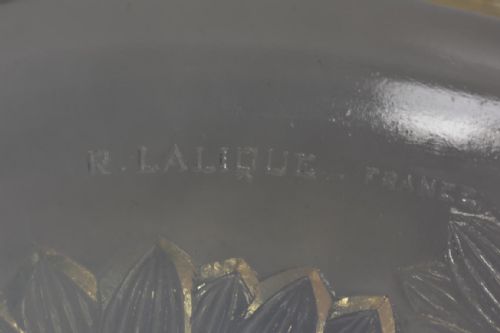 RENE LALIQUE VERNON SHALLOW BOWL - ADDITIONAL PHOTO 3