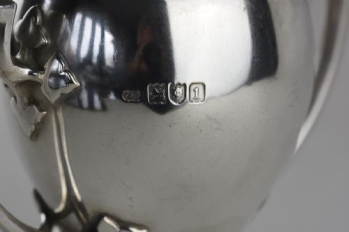 ARTS AND CRAFTS SILVER 2 HANDLED GOBLET - ADDITIONAL PHOTO 5